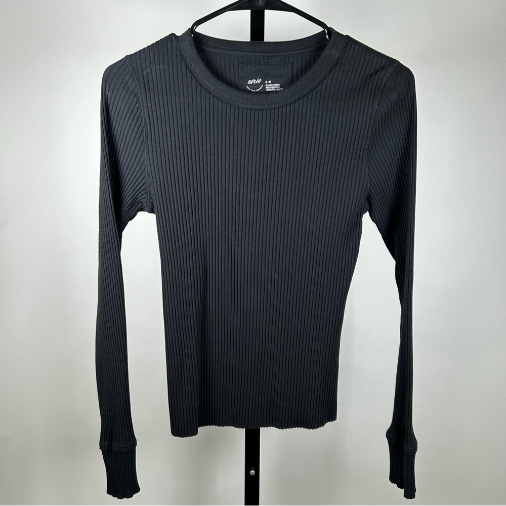 🆕AEO Ribbed L/S Top